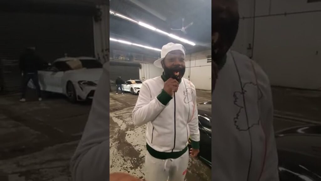 Shut Em Down Radio  interview with Ghostface Killah  at  video shoot #wutangclan #ghostfacekillah