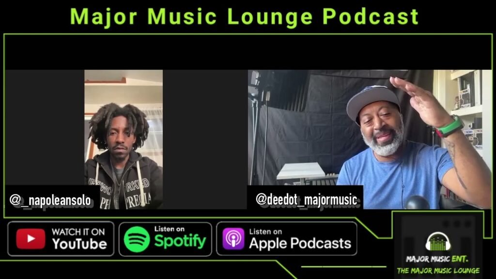 Major Music Lounge Podcast EP 130: Ohio Producer Napoleon Solo Joins To Talk Latest Single Alf