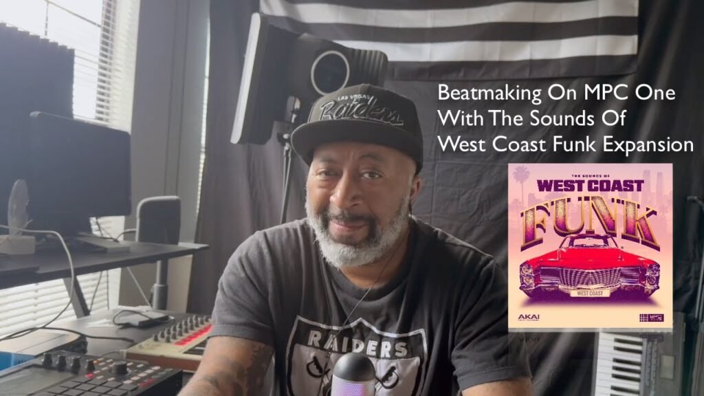 First MPC One Beat Session With The Sounds Of West Coast Funk MPC Expansion
