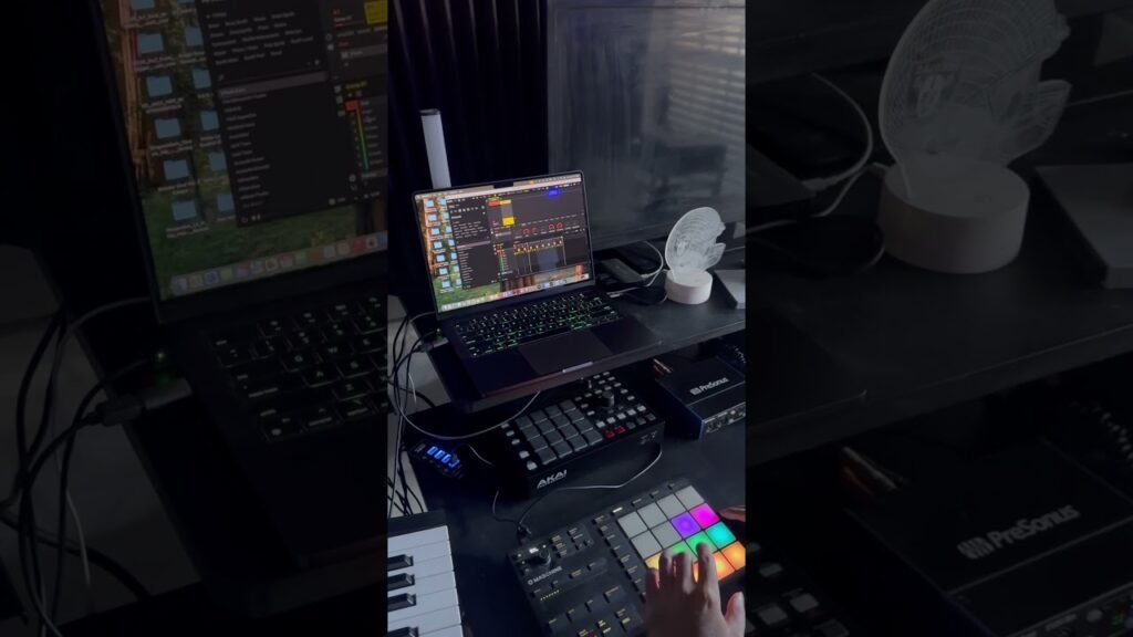 Making a west coast type beat on Maschine Mikro #larryjunetypebeat #maschine #beatmaking