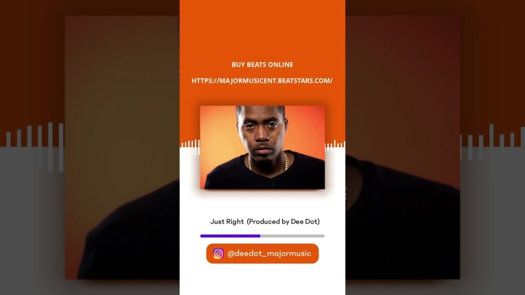 Just Right (Produced by Dee Dot) – Nas/Boom Bap Type Beat (link in description #nastypebeat